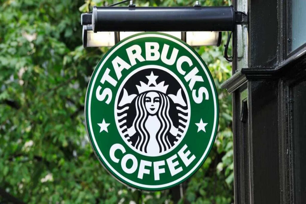 A picture of Starbucks logo