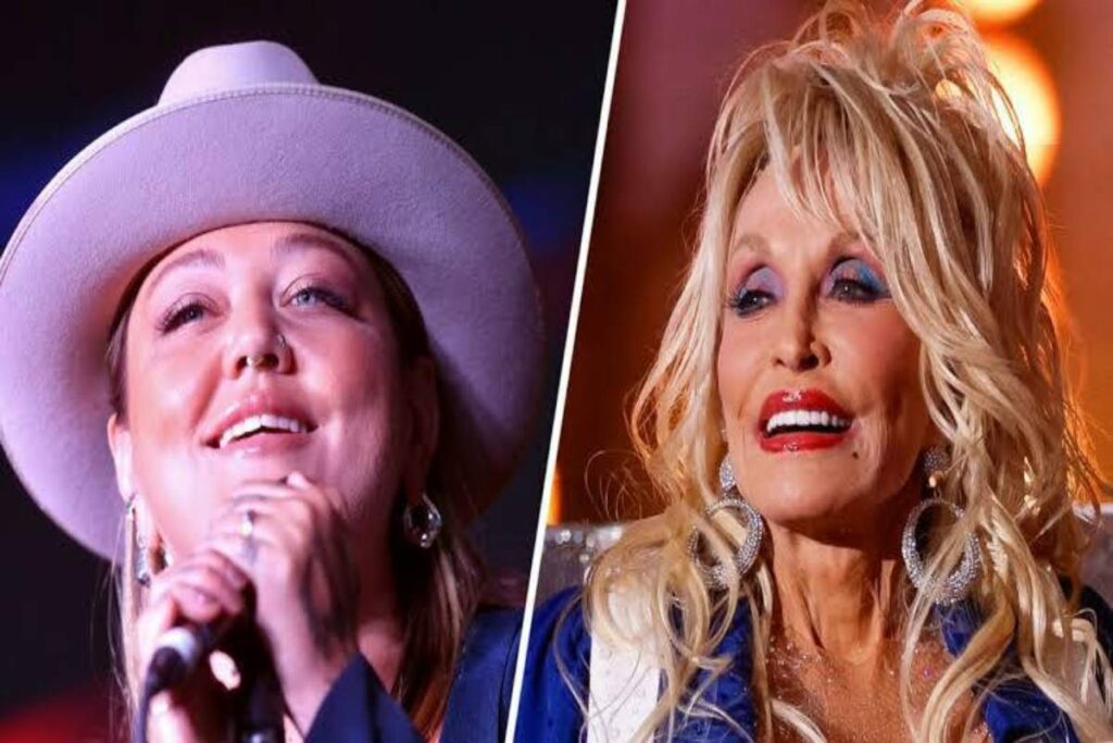 A picture of Dolly Parton and Elle King