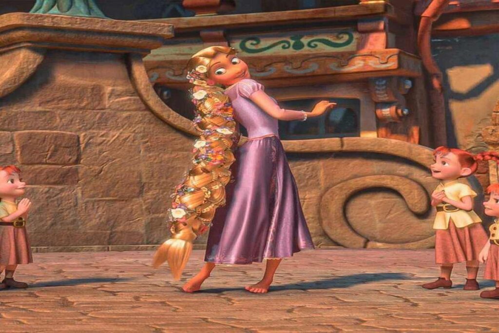 Apicture of Disney princess Rapunzel