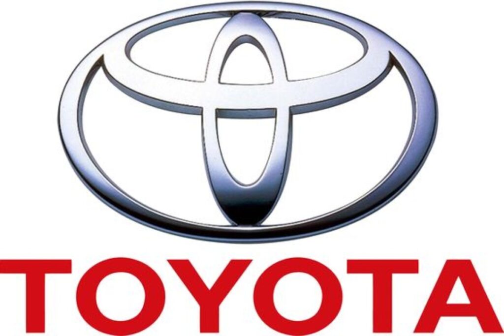 A Picture of the Toyota Logo