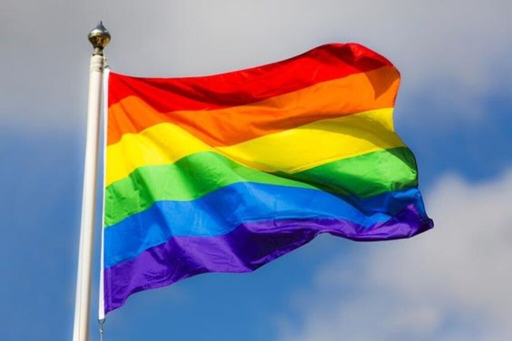 A picture of a Pride Flag