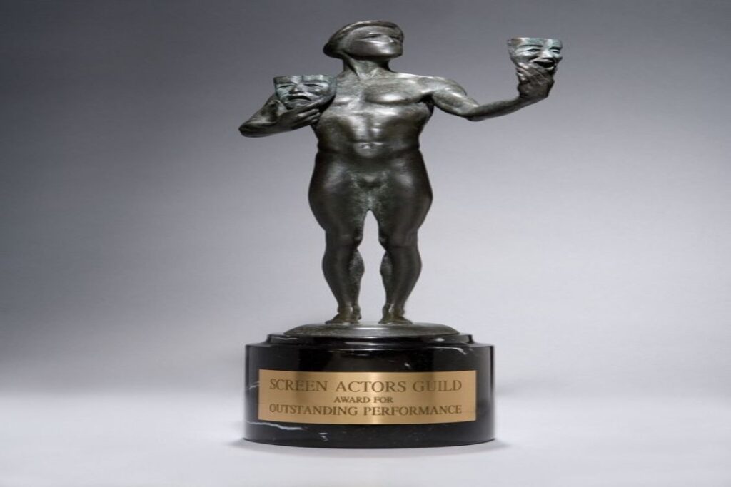 An Image Showing a SAG Award