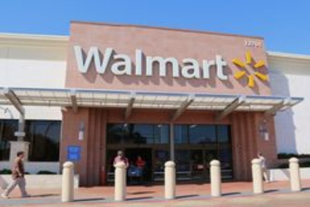 A picture of a Walmart Outlet