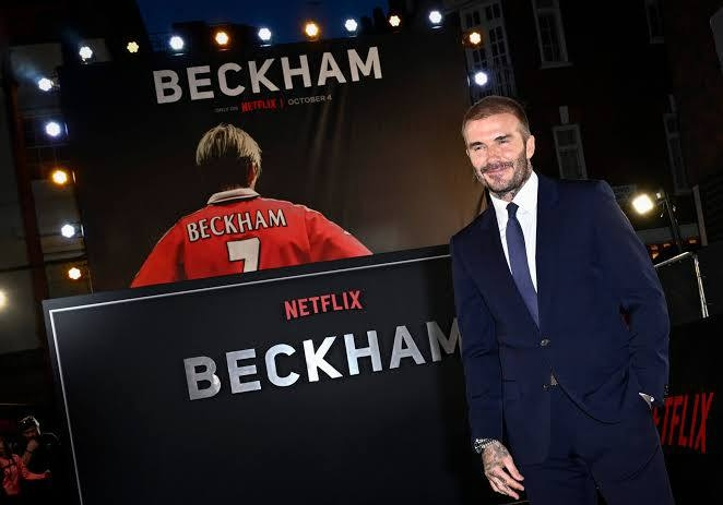 A picture of Beckham show cover