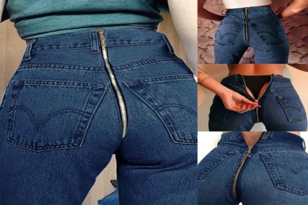 A Picture of A Butt Enhancement Jeans