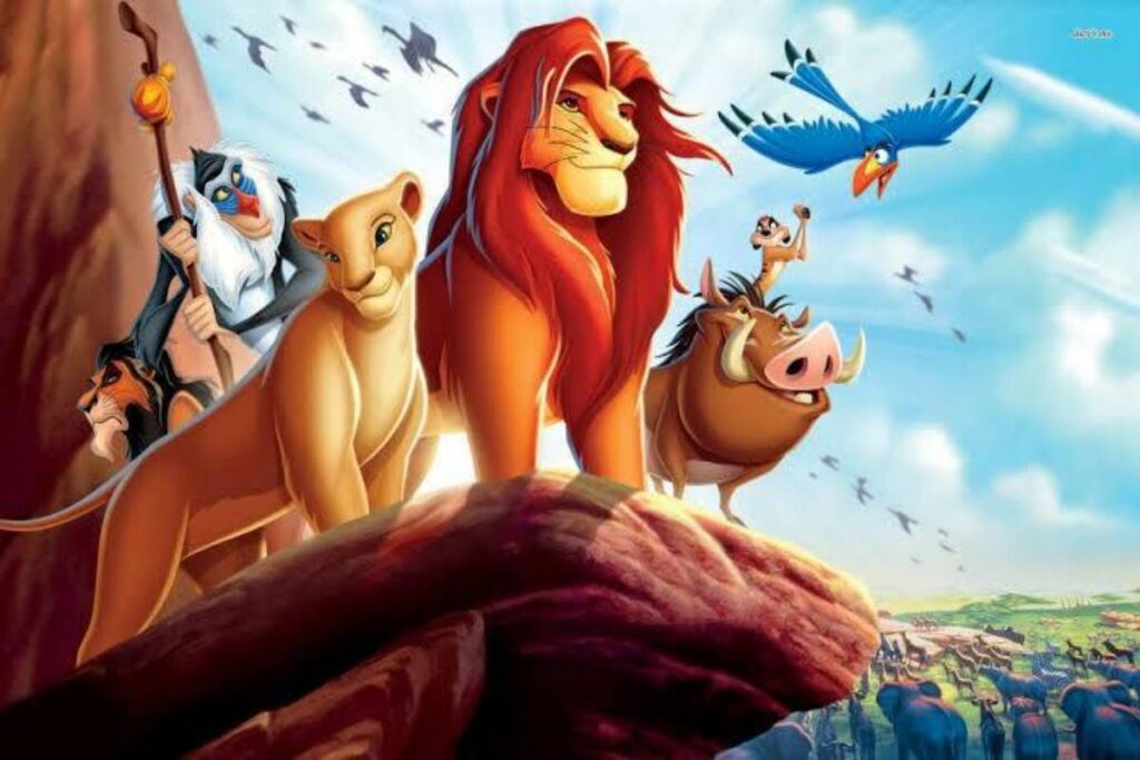 A picture of Lion King