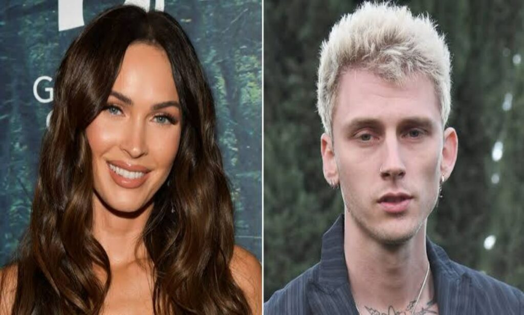 A picture of Megan Fox and MGK