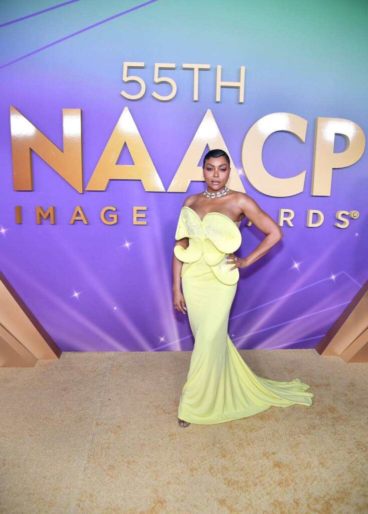 A picture of Taraji P. Henson at the NAACP Image Awards