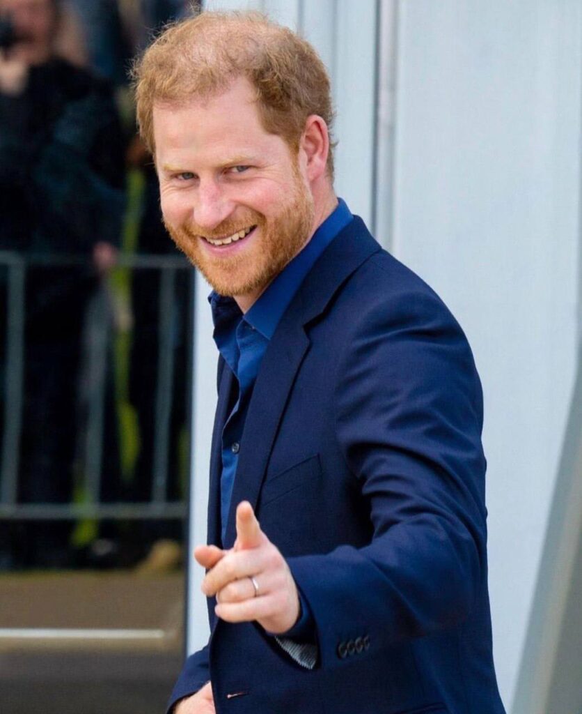 A picture of Prince Harry