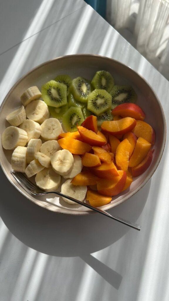 A picture of mixed fruits, sources of vitamins