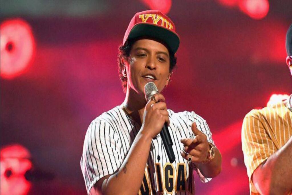 A picture of Bruno Mars