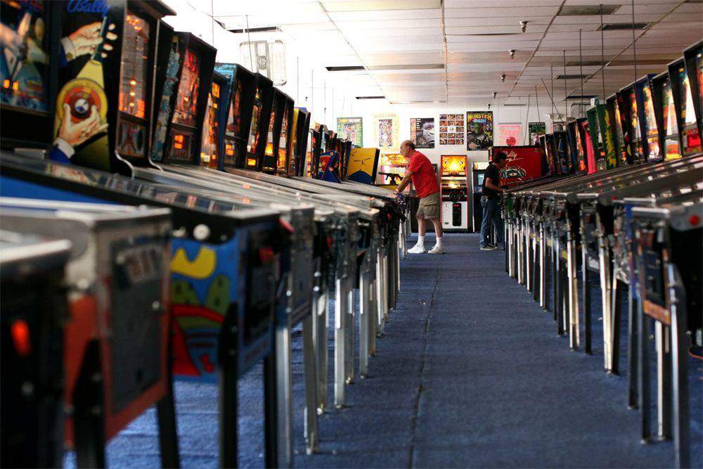 A picture of pinball hall of fame