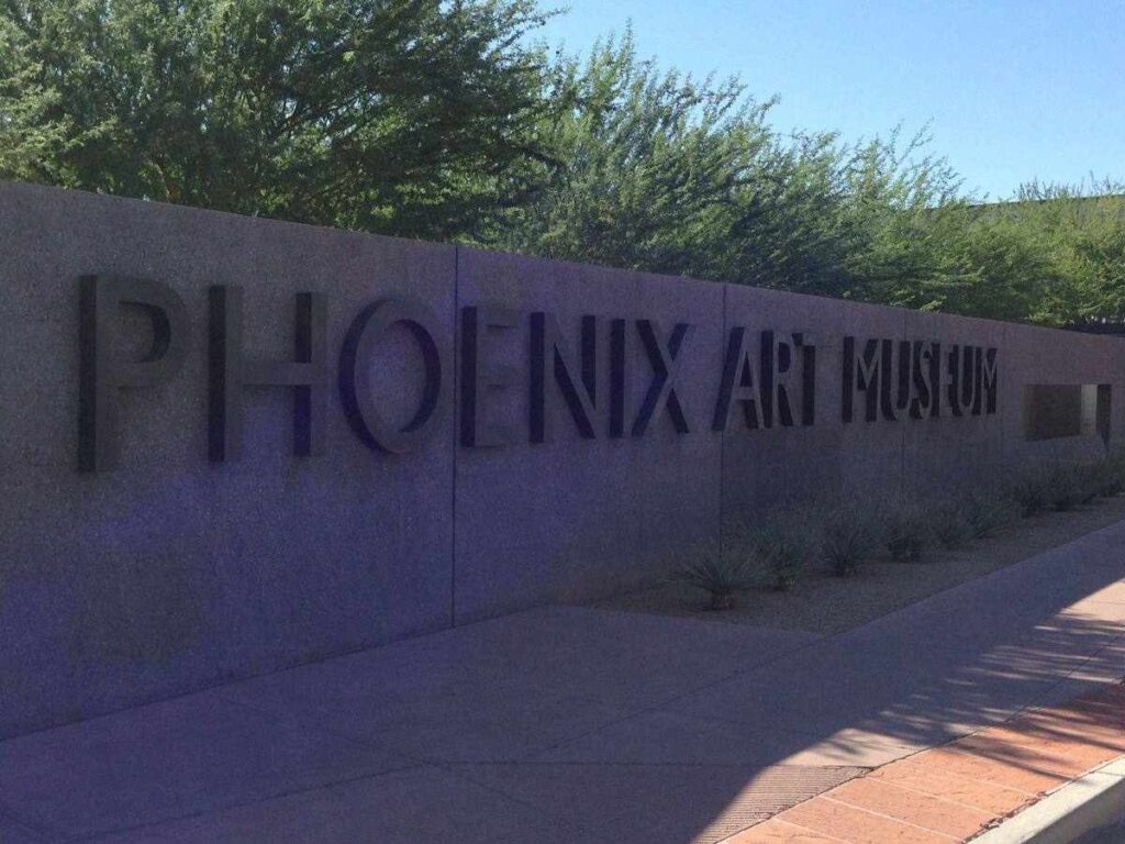 A picture of Phoenix art museum