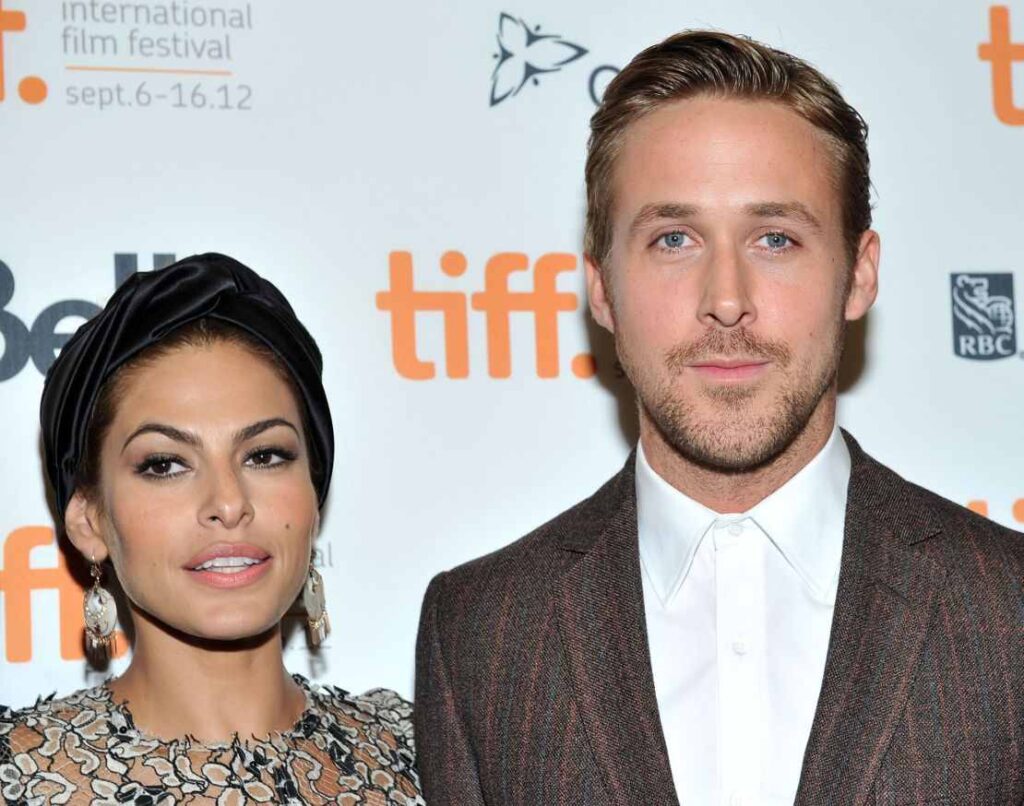 A Picture of Ryan Gosling and Eva Mendes