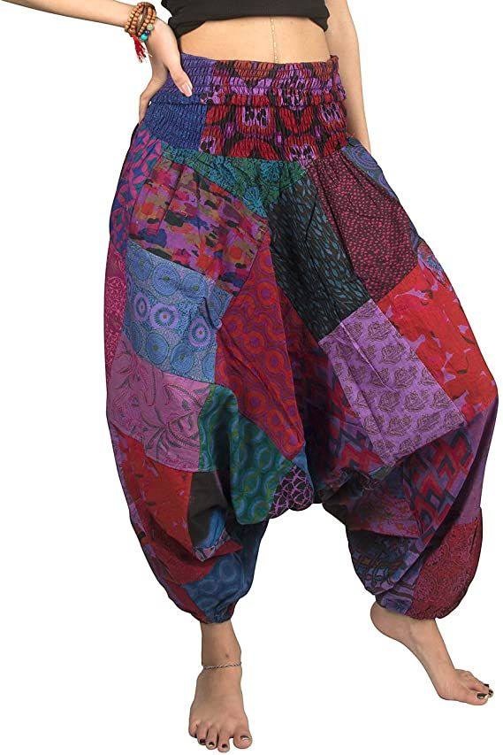 A picture of Baggy Boho-Style Pants 