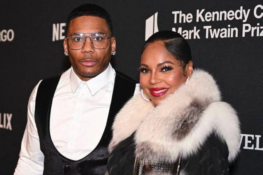 A picture of Ashanti and Nelly