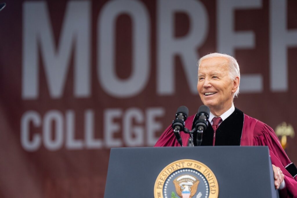 A picture of President Biden