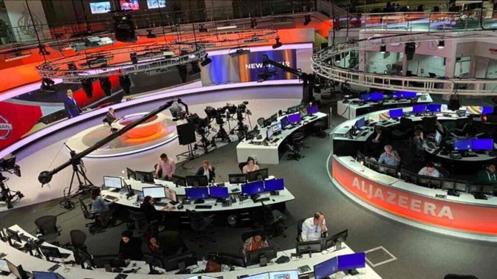 A picture of Al Jazeera New Studio