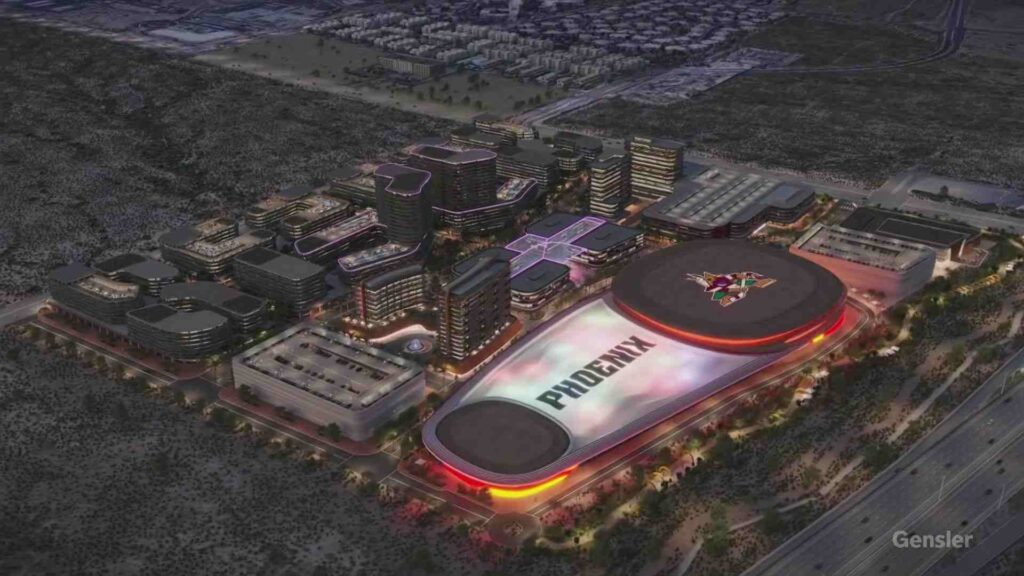 A Picture Arizona Coyotes Stadium: Mullet Arena