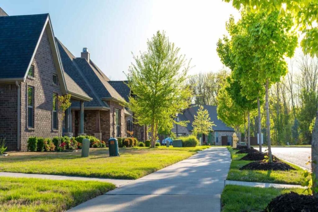 A Picture of a Montana Neighborhood