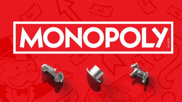 A Picture of the Popular Monopoly Game