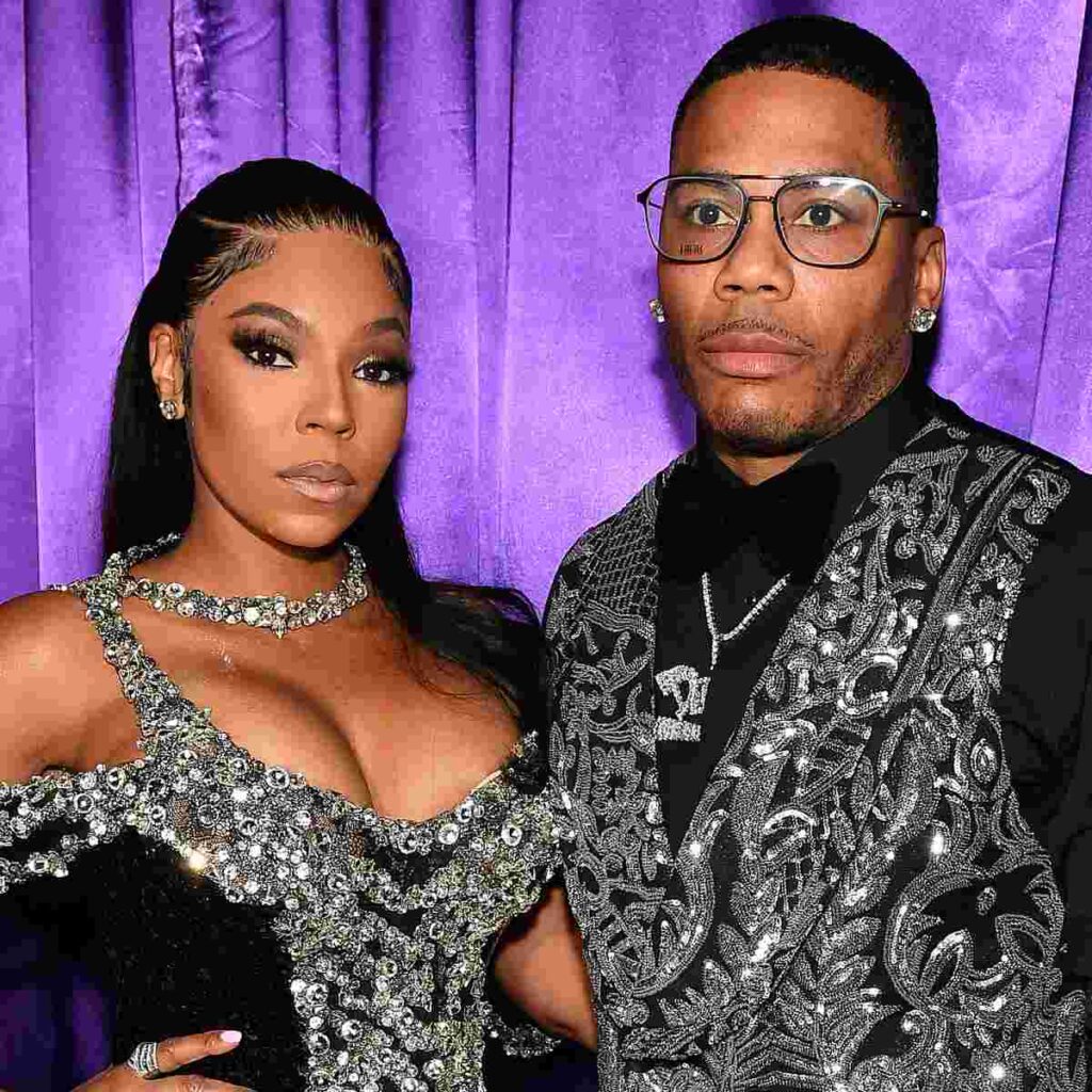 A Picture of Nelly and Ashanti 