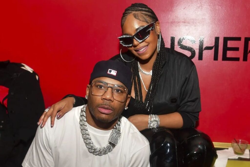 A Picture of Nelly and Ashanti