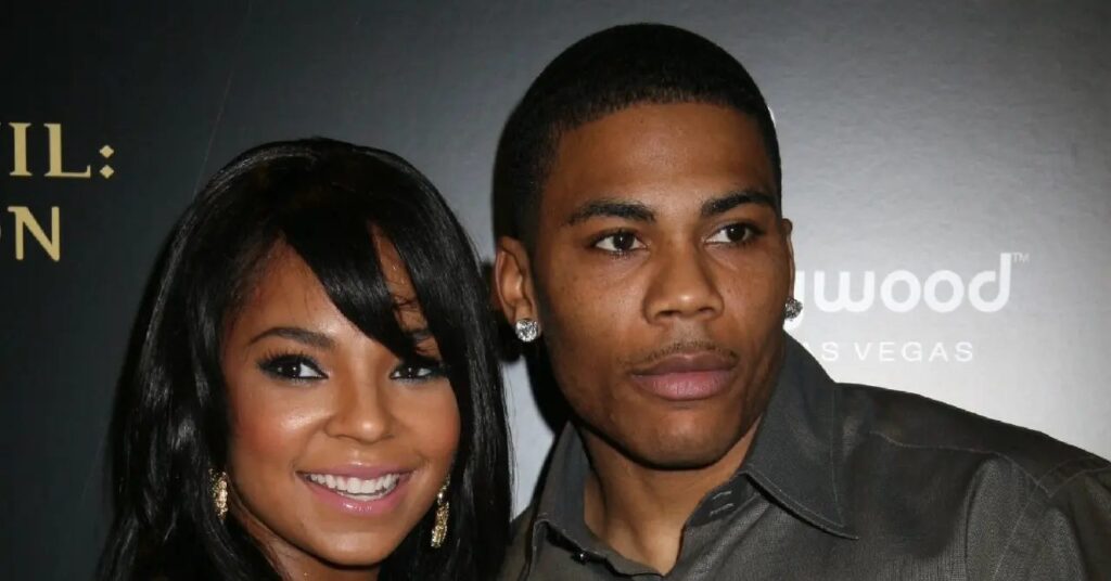 A Picture of Nelly and Ashanti 