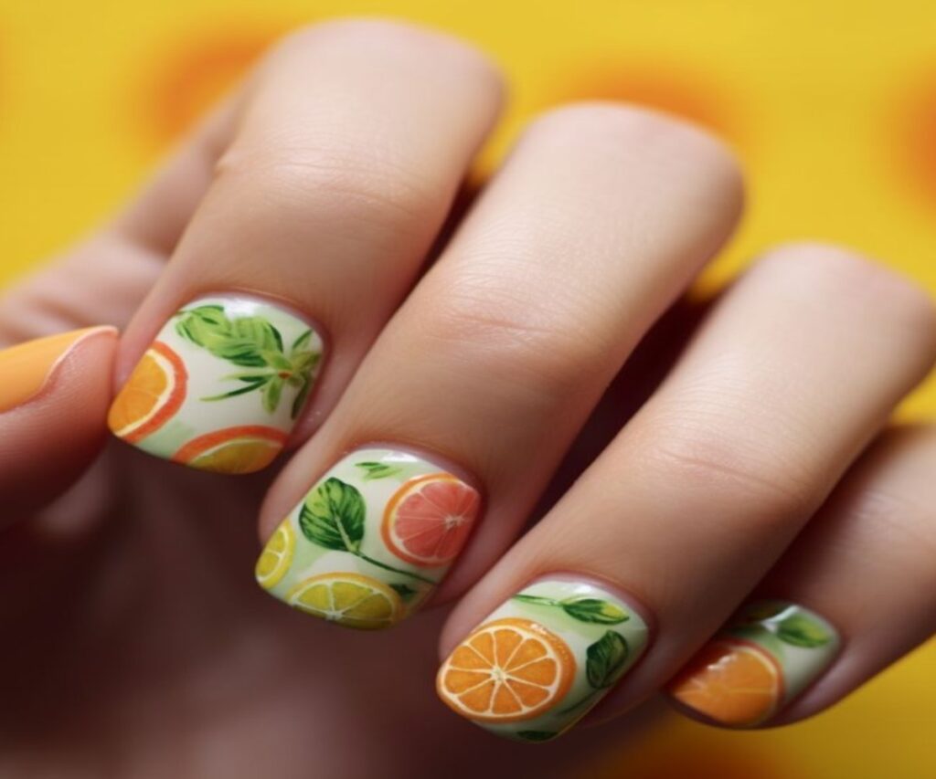 A picture showing Citrus Nails