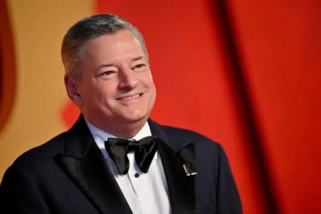 A picture of Netflix CEO Ted Sarandos