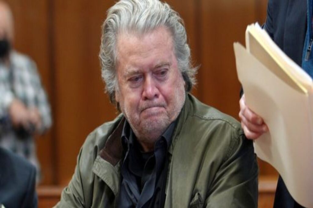 A picture of Steve Bannon