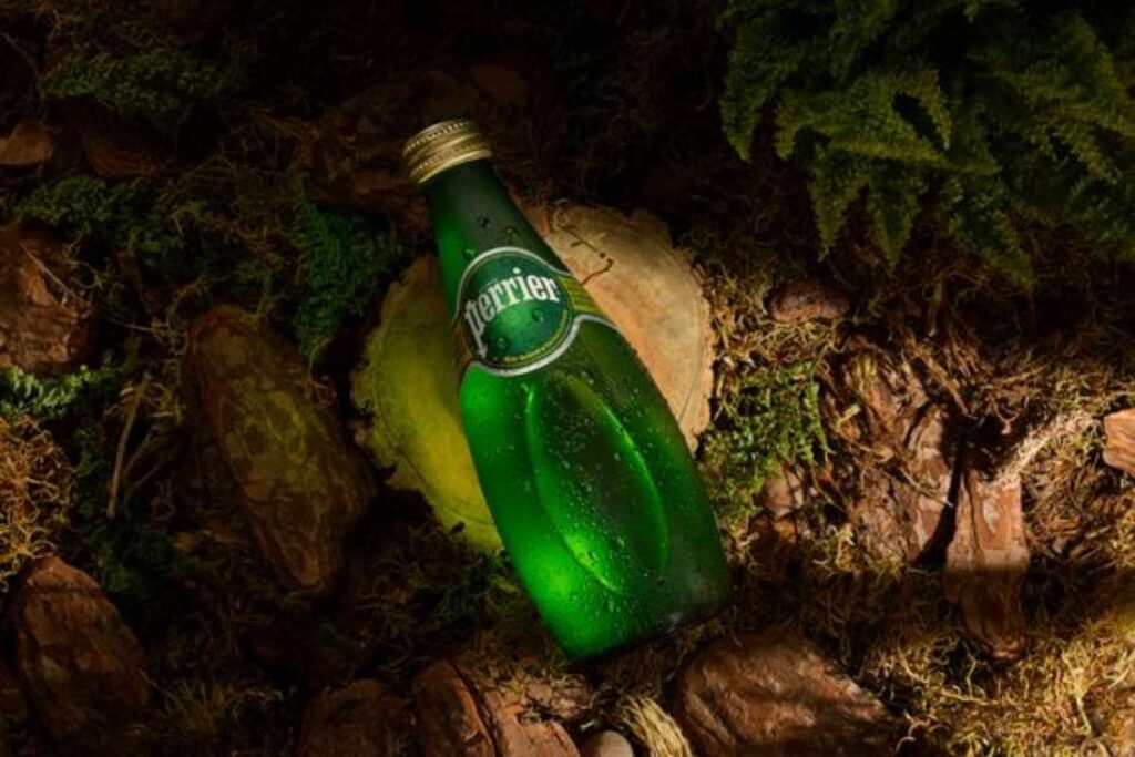 A picture of Perrier mineral water