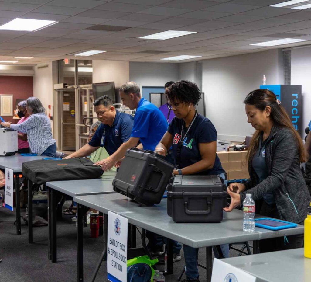 A Picture of Texas Election Officials