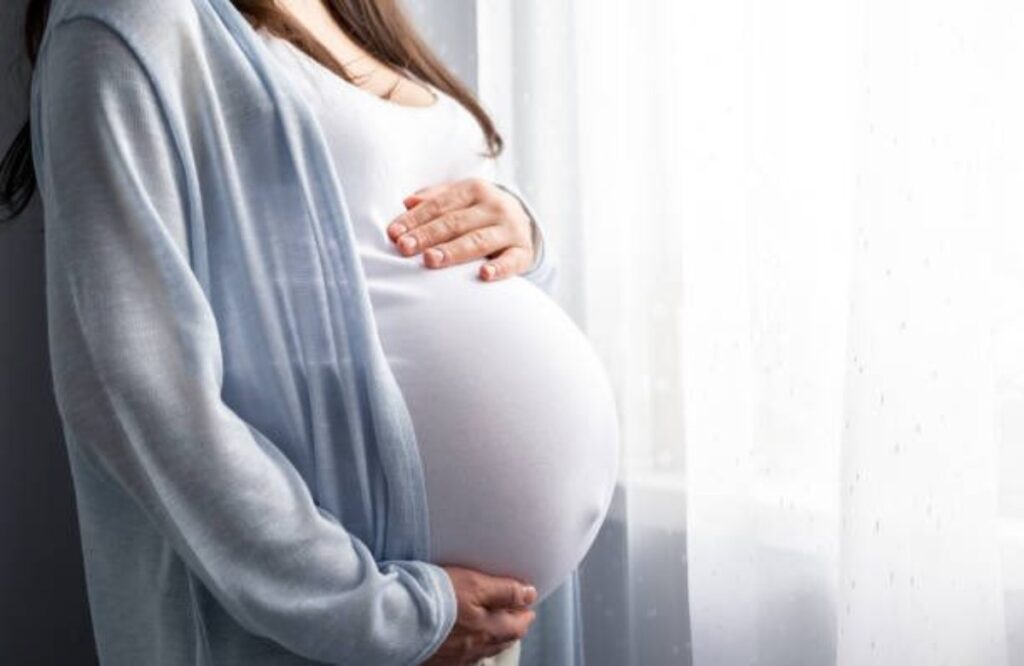 A Picture of a Pregnant Woman