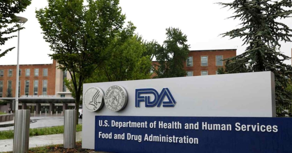 A Picture of FDA Sign Post