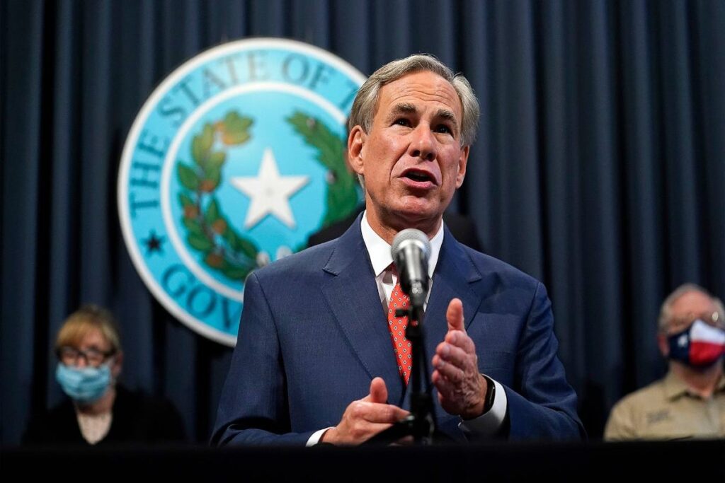 A Picture of Greg Abbott Texas Governor