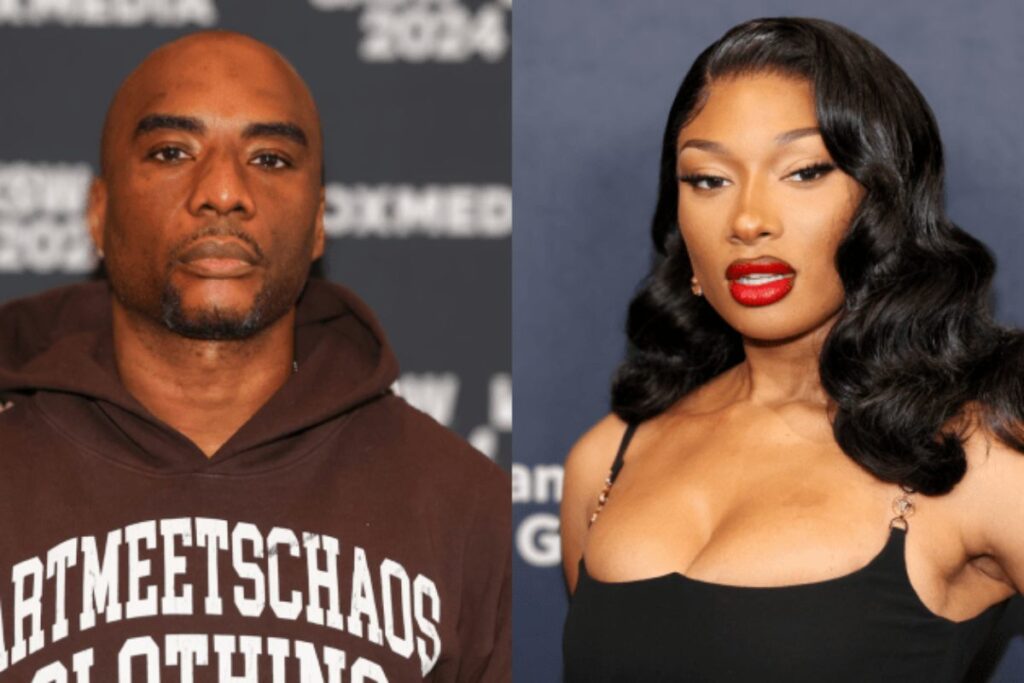 A Picture of Megan Thee Stallion and Charlamagne