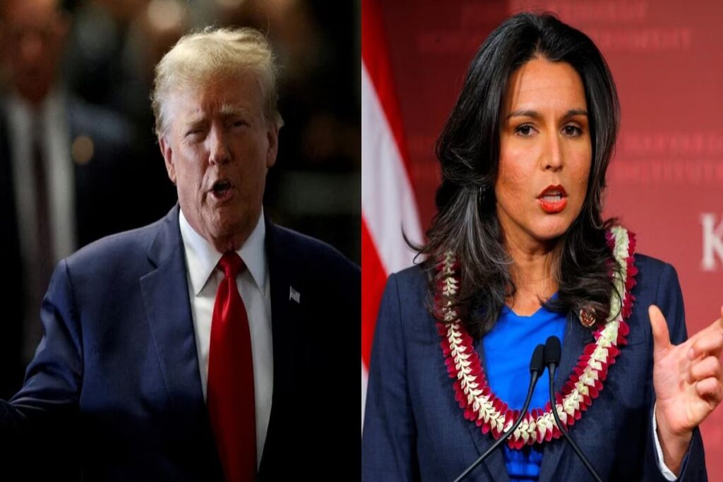 A Picture of Trump and Gabbard