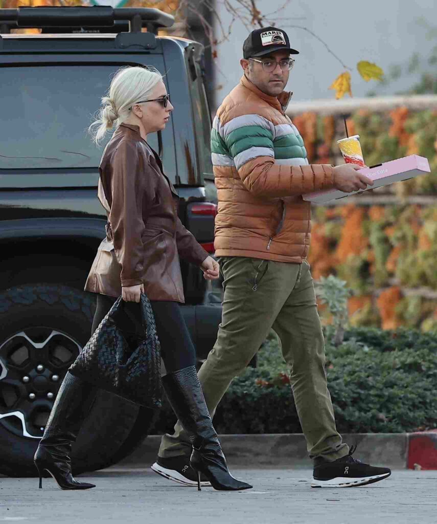 Lady Gaga and Michael Polansky out and about