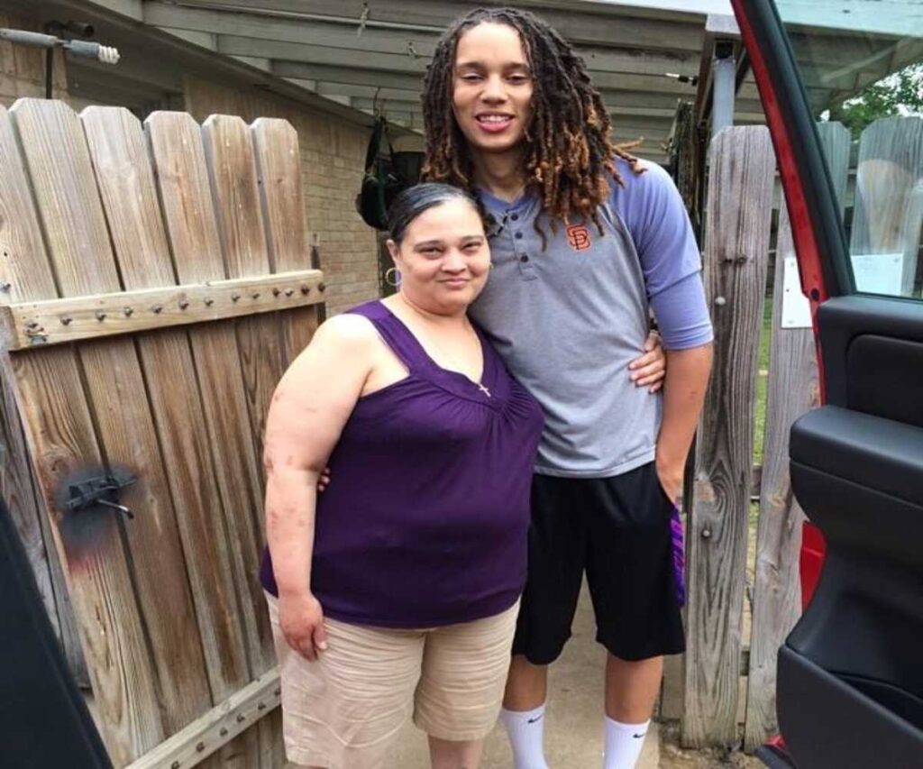 A Picture of One of Brittney Griner's Parents