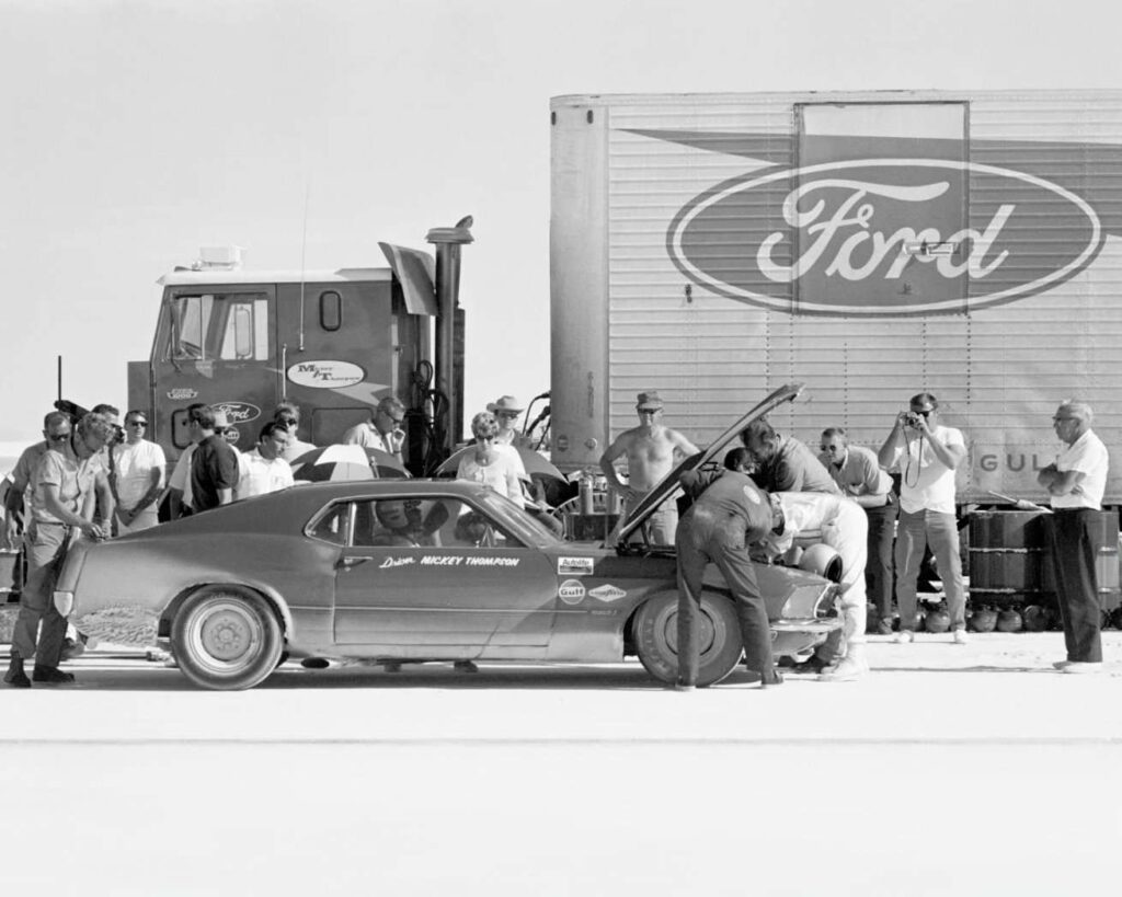 A Picture of Mickey Thompson's Car