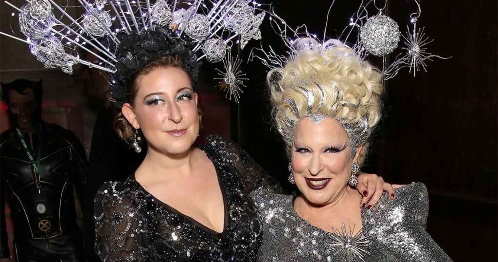 Bette Midler with her daughter Sophie