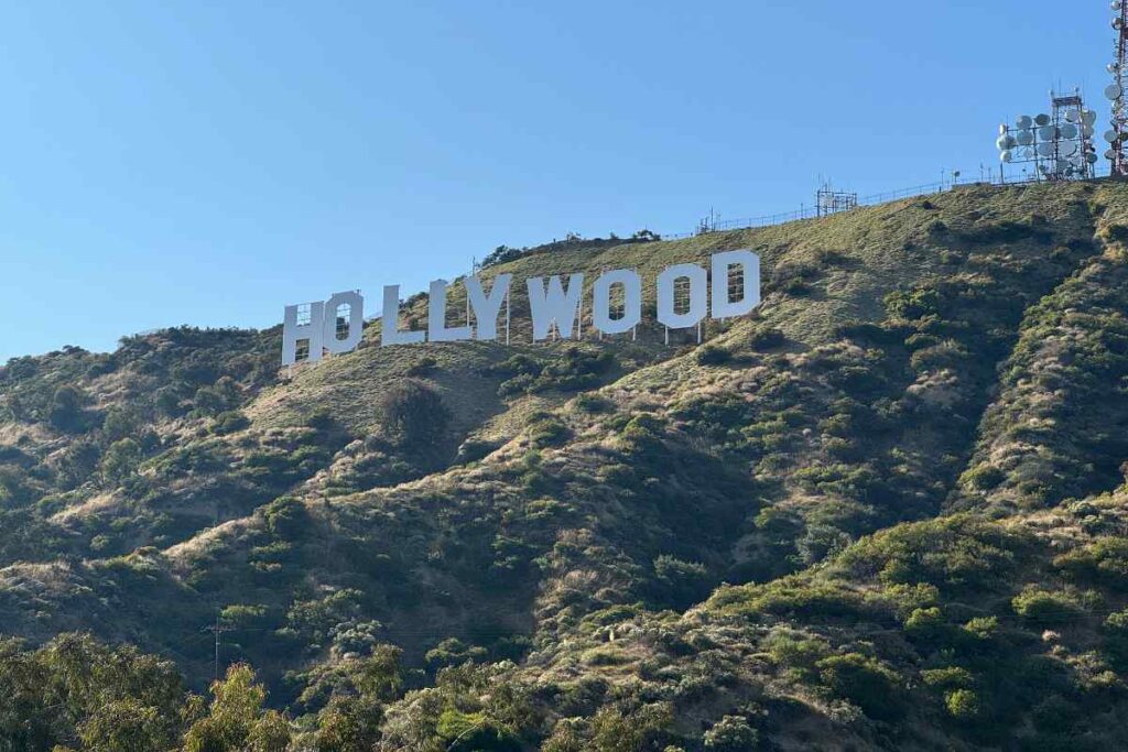 A Picture of Hollywood Sign