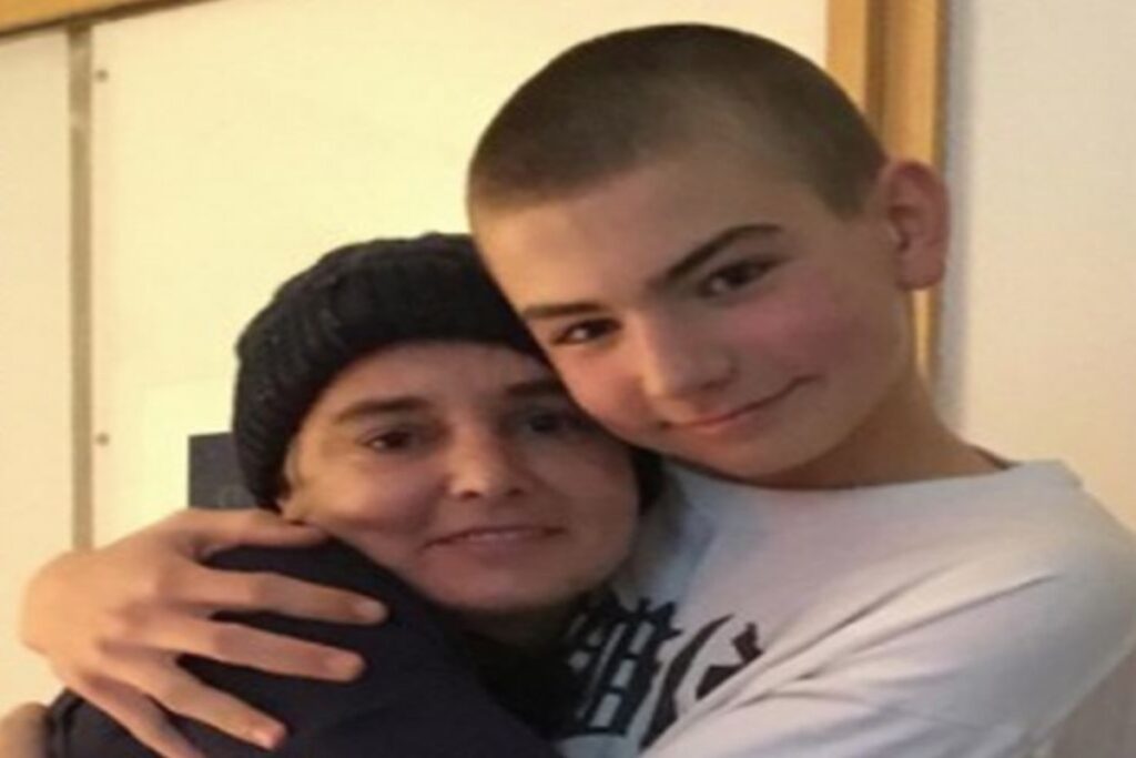 A Picture of Sinead O'Connor and Her Son