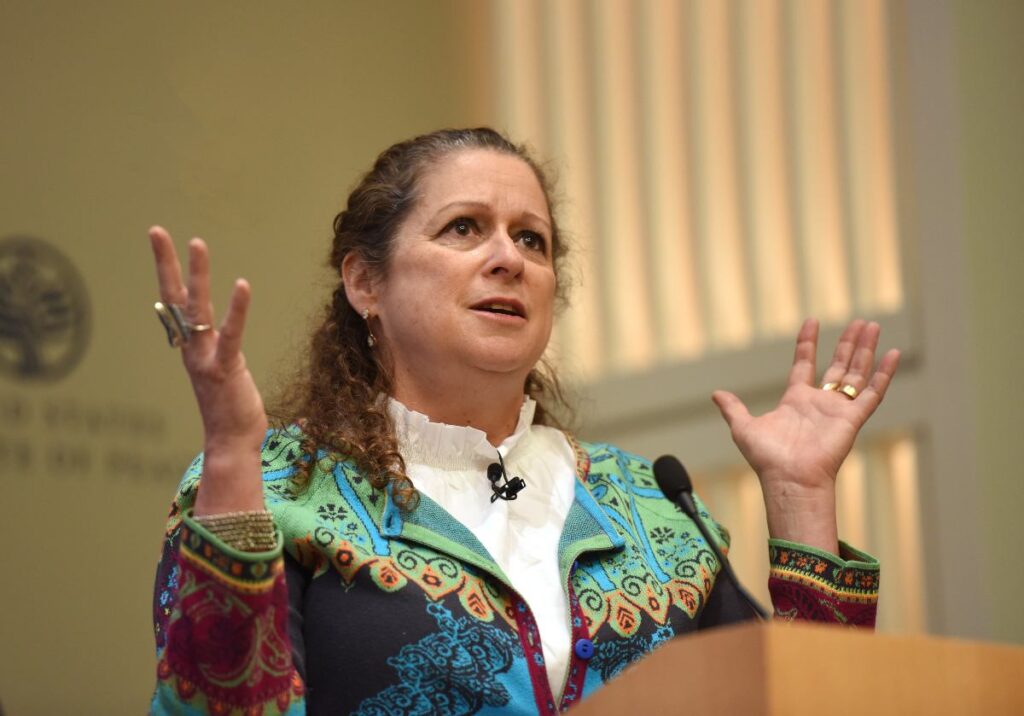 A Picture of Abigail Disney