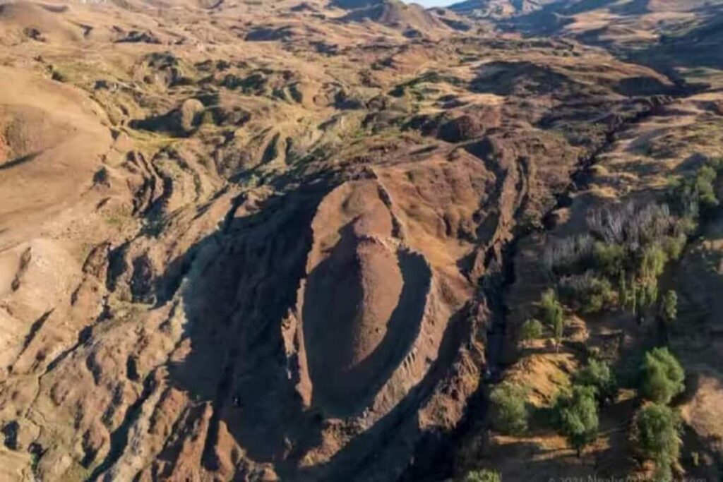 A Picture of an Archeological Testing Site