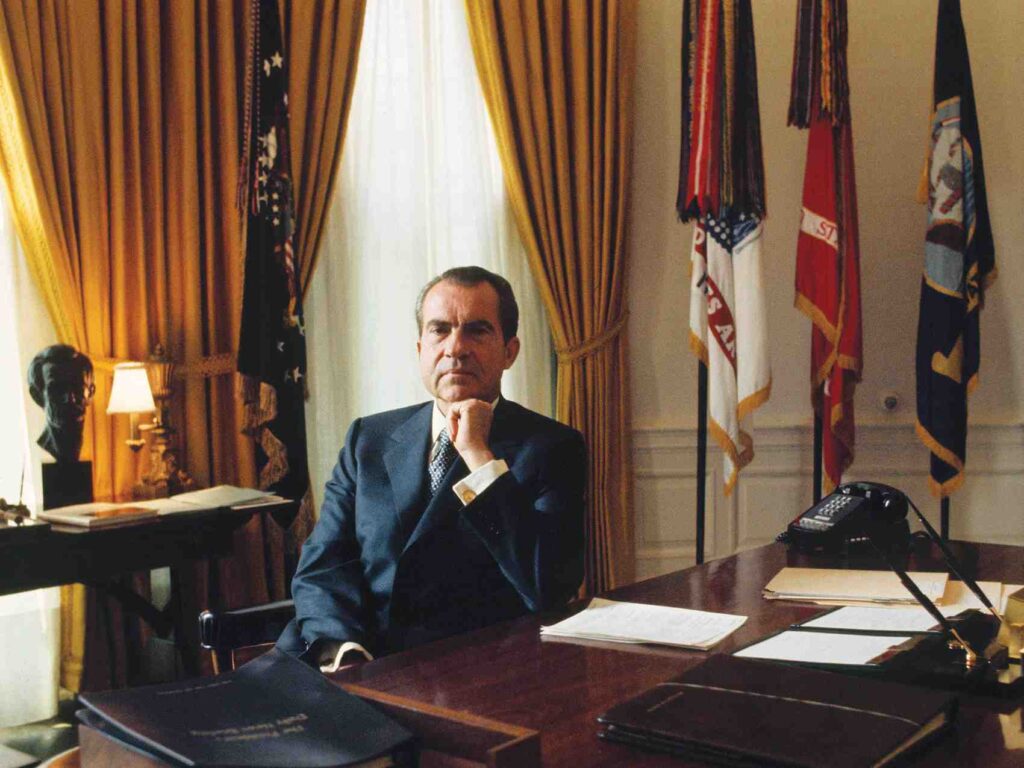 A Picture of Richard Nixon