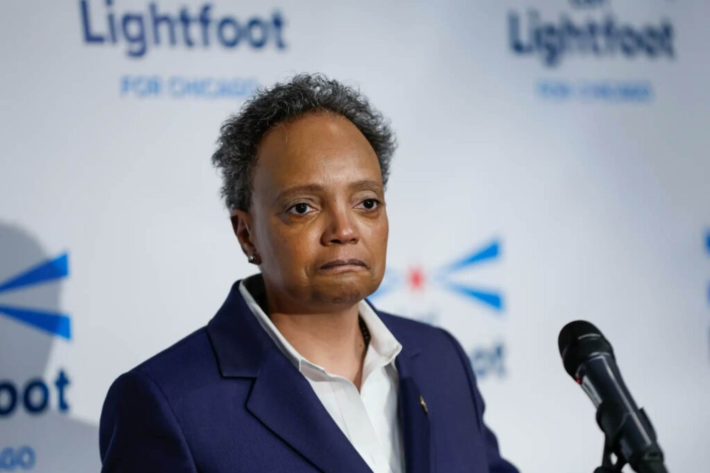 A Picture of Former Chicago Mayor Lori Lightfoot