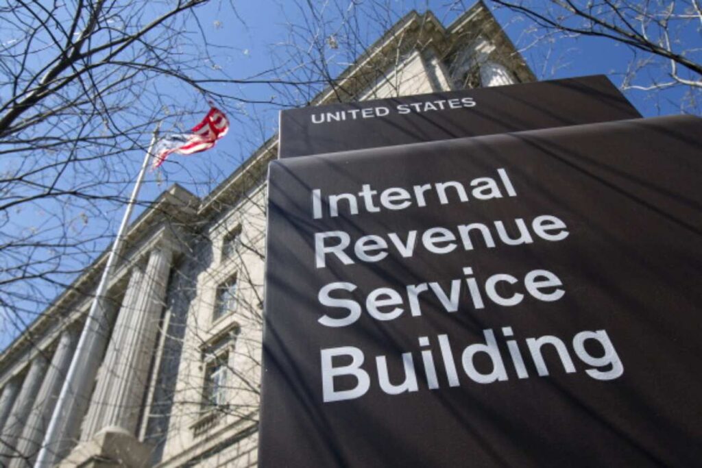 A Picture of IRS Building Tax