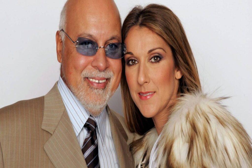 A Picture of Celine Dion and Rene Angelil